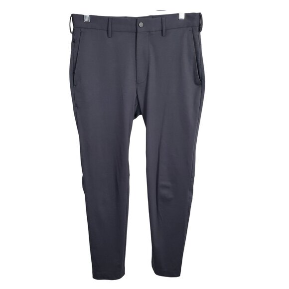 Banana Republic Mens Size 30 30 Pants Luxe City Slim Fit Stretch Trousers Gray